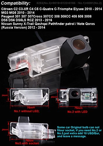 Car Reversing Camera - Night vision RCA 720p