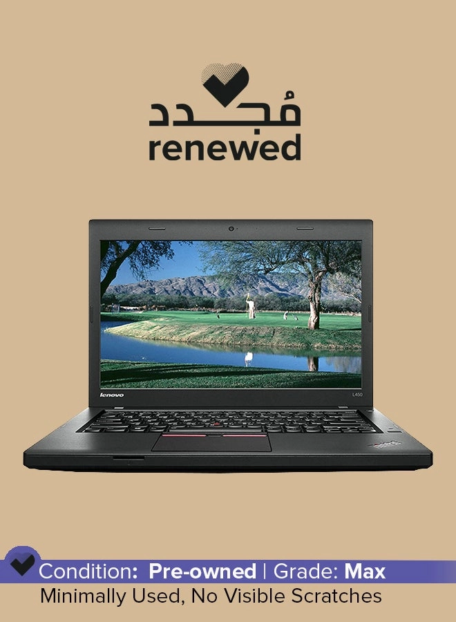 Lenovo (Renewed) Thinkpad L450 - 14 inch 4 gigabyte 500 gigabyte
