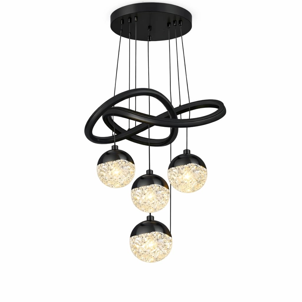 Infinity Ring Chandelier - Dimmable