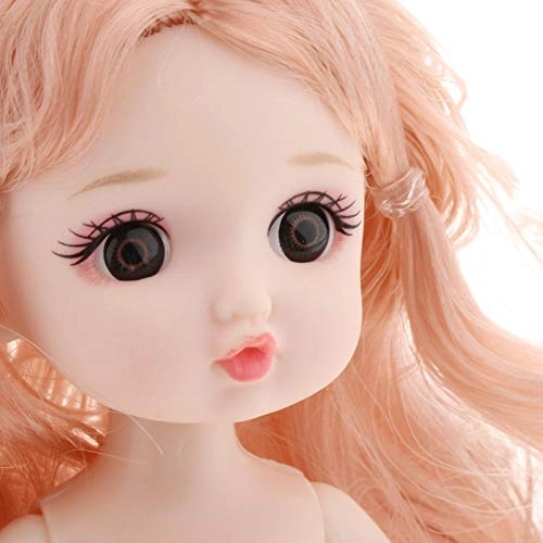 BJD Doll - 1/12 Plastic Long Hair