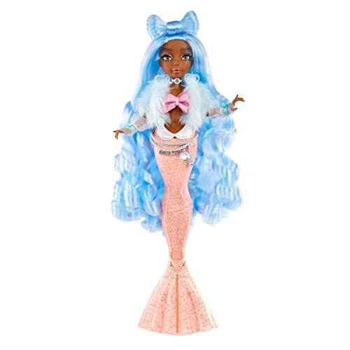 Mermaze Mermaidz Shellnelle Mermaid Fashion Doll - Color Change Poseable Designer Outfit