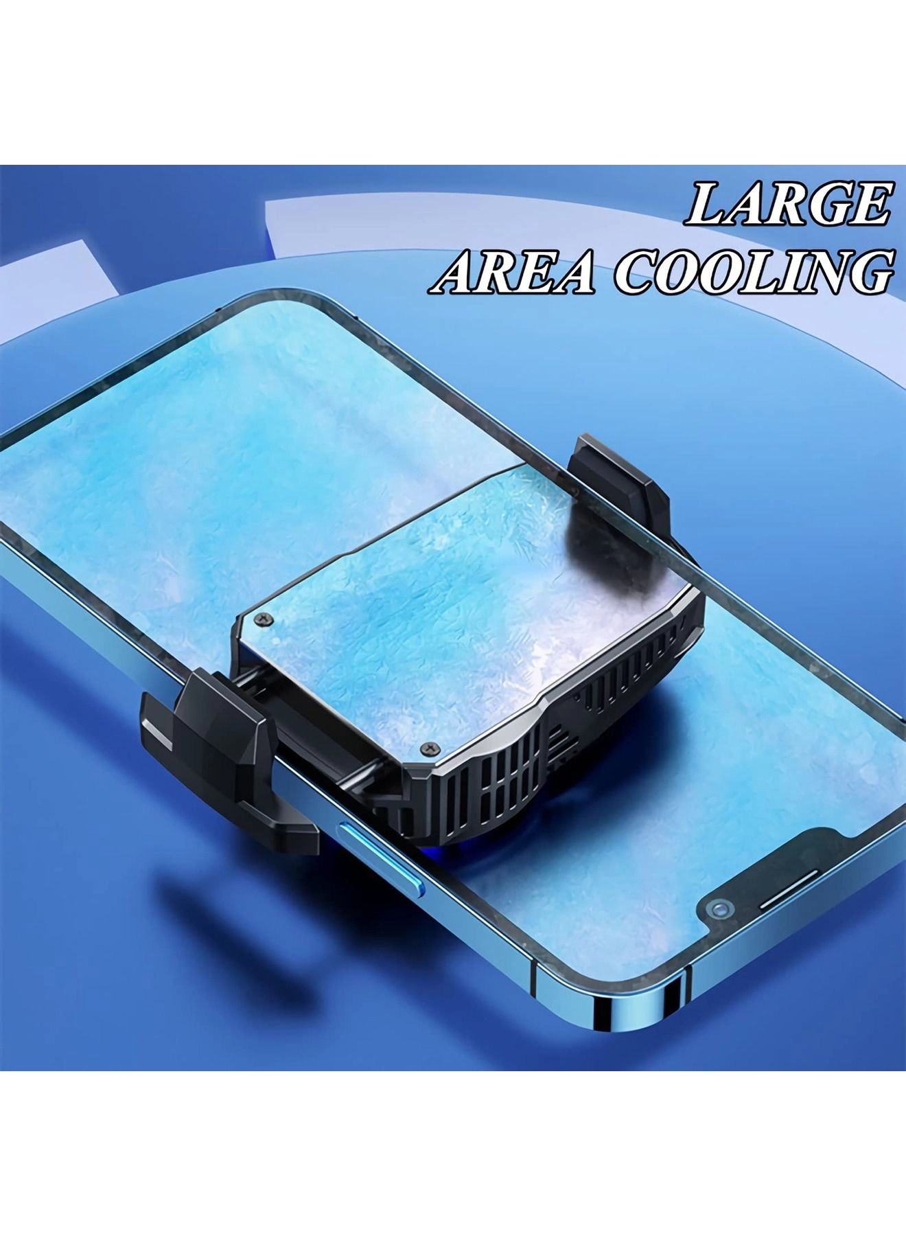 Phone Cooler - iPhone Samsung Moto LED Temperature Display