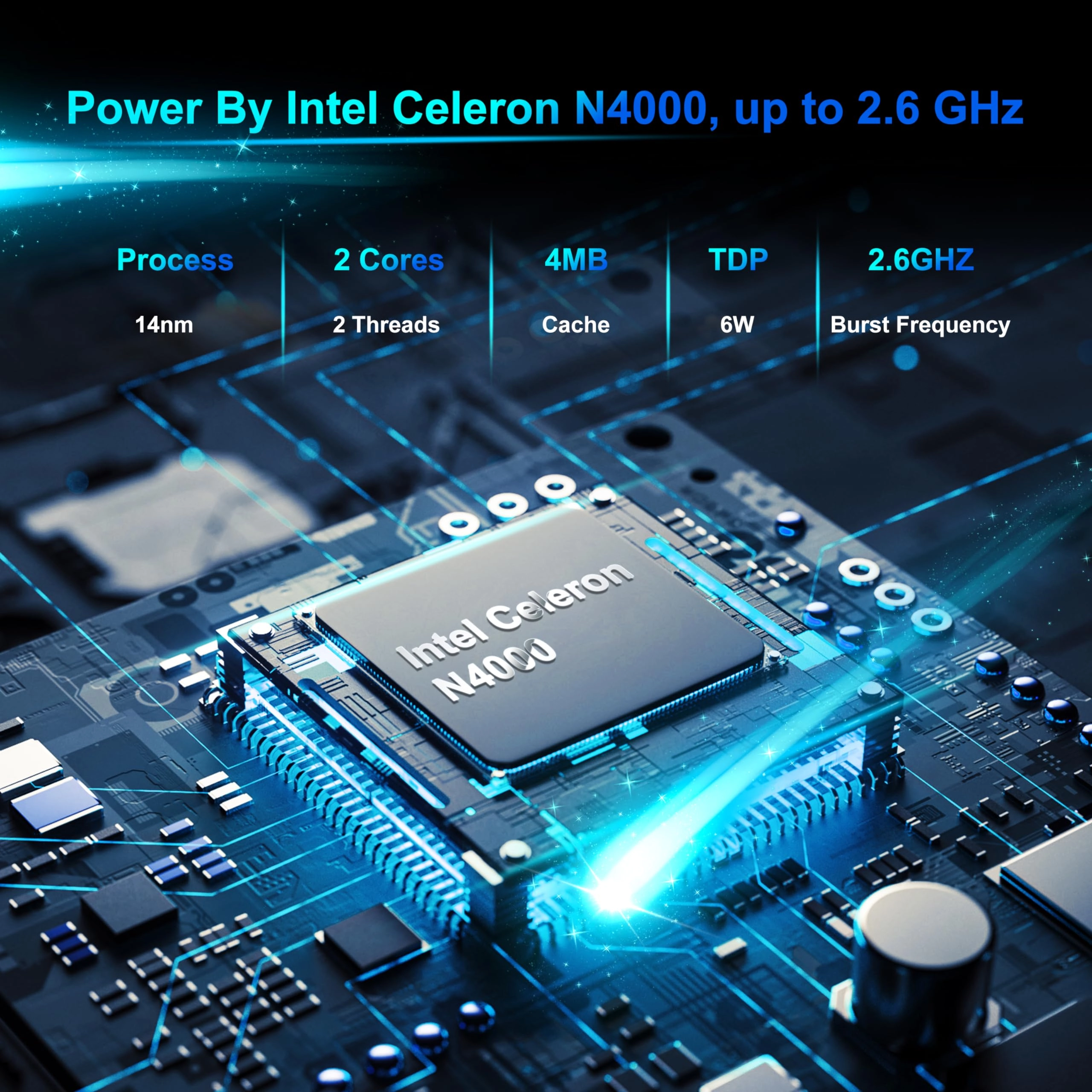 Laptop PC - 14" 128GB 6GB N4000