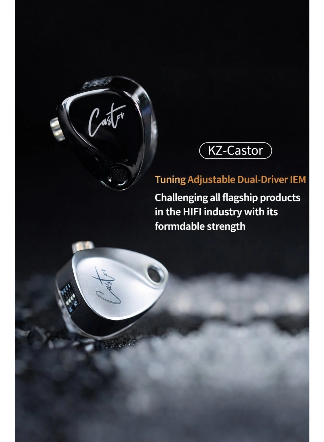 Castor 2DD - Wired Earphone