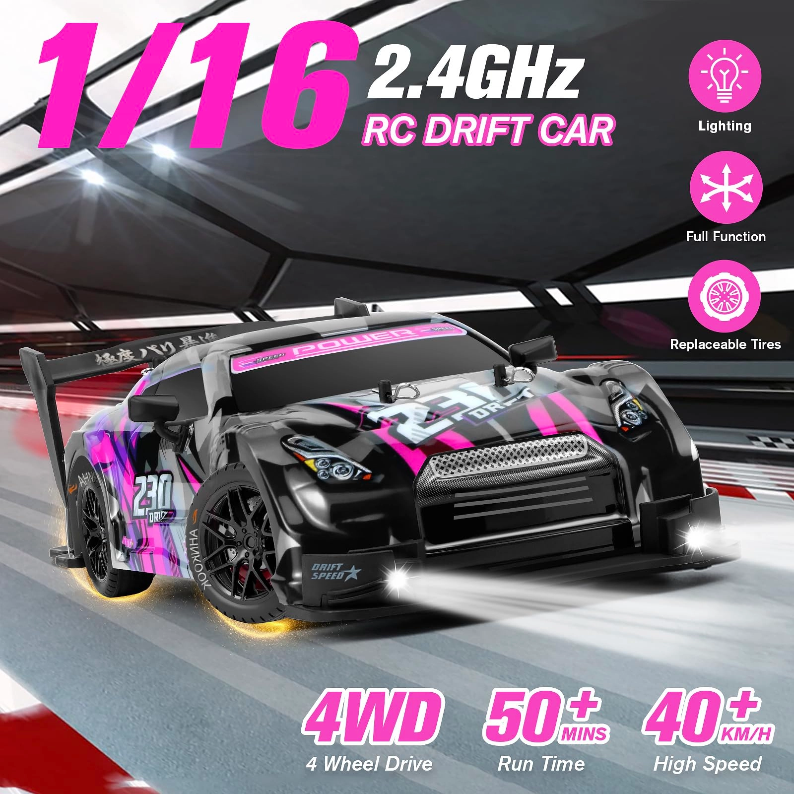 RC Drift Car - 1:16 Scale