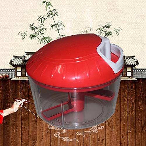 Onion Chopper - Hand Pull String Red