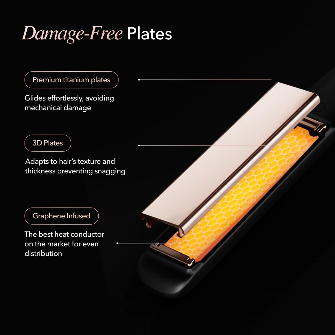 StyleQ - Flat Iron 12 Heat Settings Infrared