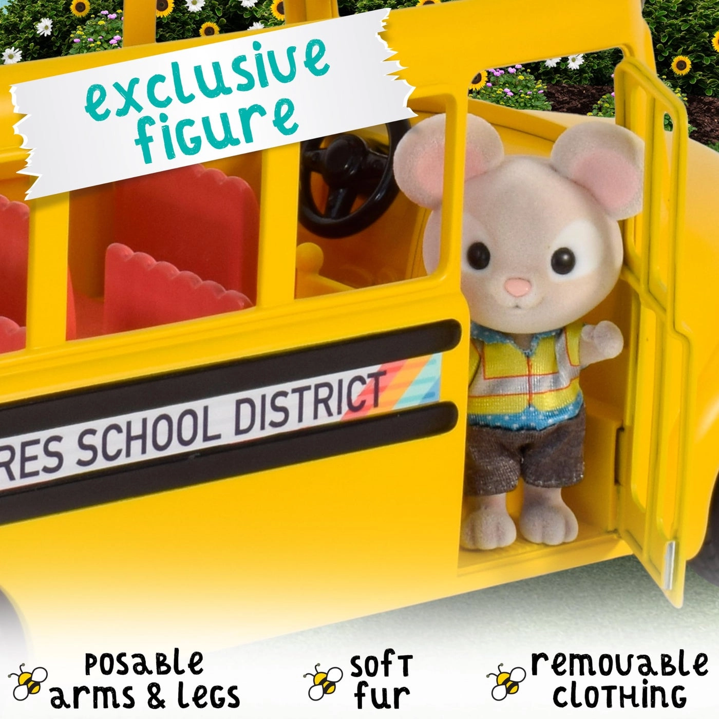 Sunshine School Bus - 2 Pieces