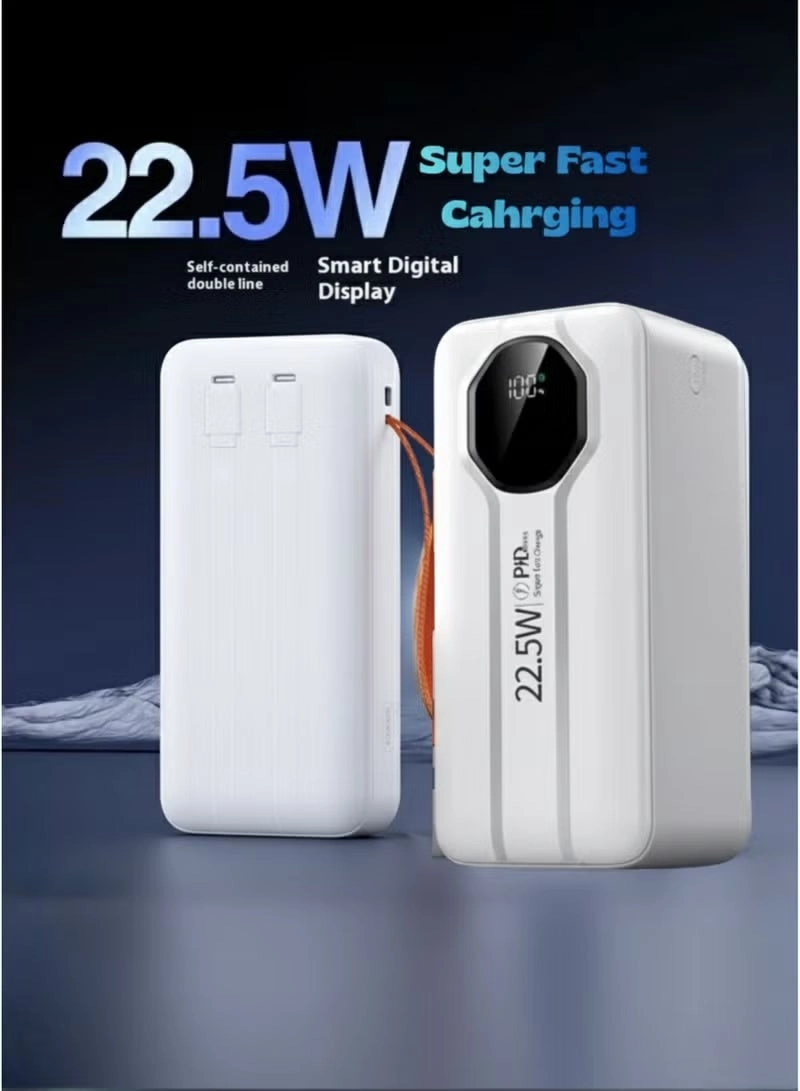 N60 - 50000mAh 22.5W Fast charging 4 USB-A 2 PD