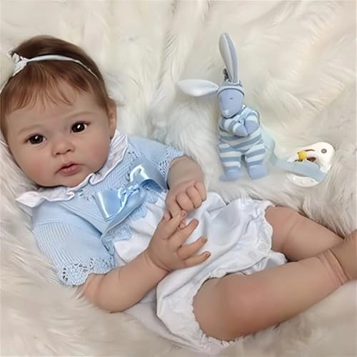 Reborn Baby Doll - 20 inches Silicone Ages 3+
