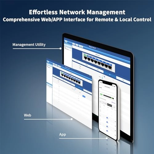 8 Gigabit Ports|Easy Managed 8-Ports