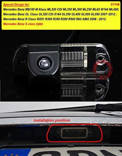 Rear View Camera - Night vision Wired 1280 x 720 pixels