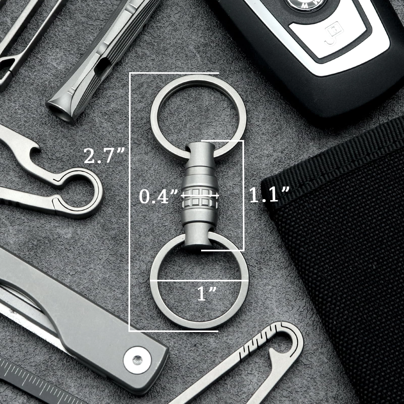 Carabiner Keychain - Space