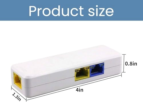 2-Port PoE Extender - 30W 60W IEEE 802.3af/at/bt 100Mbps