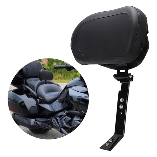 Plug-in Motorcycle Driver Backrest Mount Kit - Can Am Spyder F3 F3-L F3-S F3-T 2015-2025