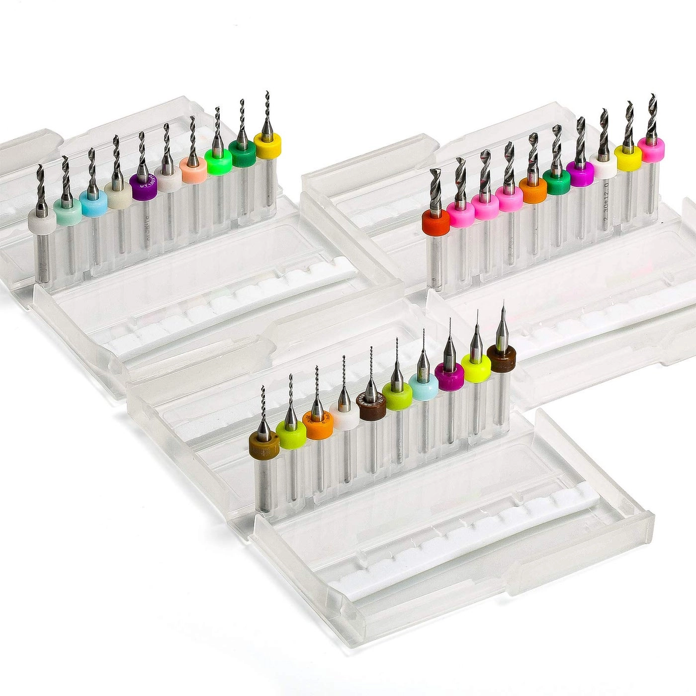 PCB Drill Bits Set - 0.1mm-3.0mm 1/8" 30pcs