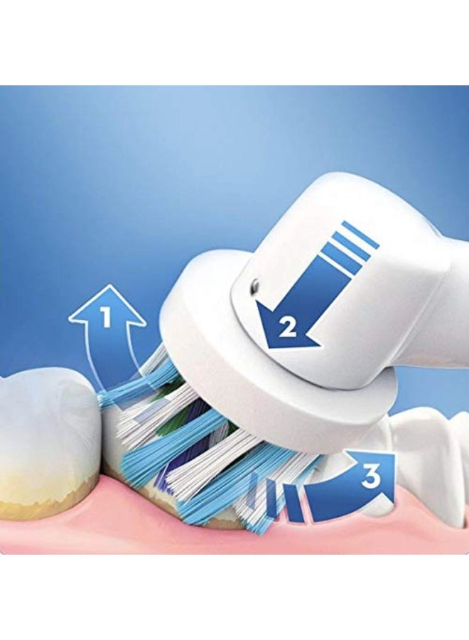 Cross Action Toothbrush Head - Soft Bristles 4pcs