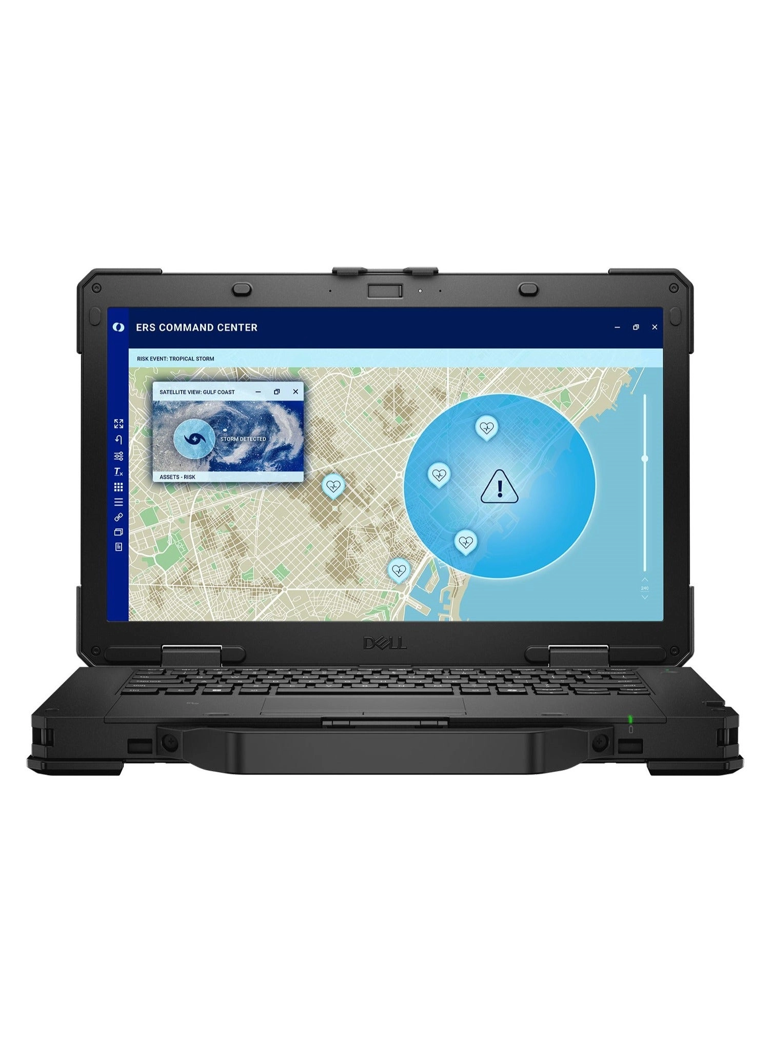 DELL Pro Rugged 14 RB14250 - 14'' Core Ultra 7 165U 16GB DDR5 256GB SSD