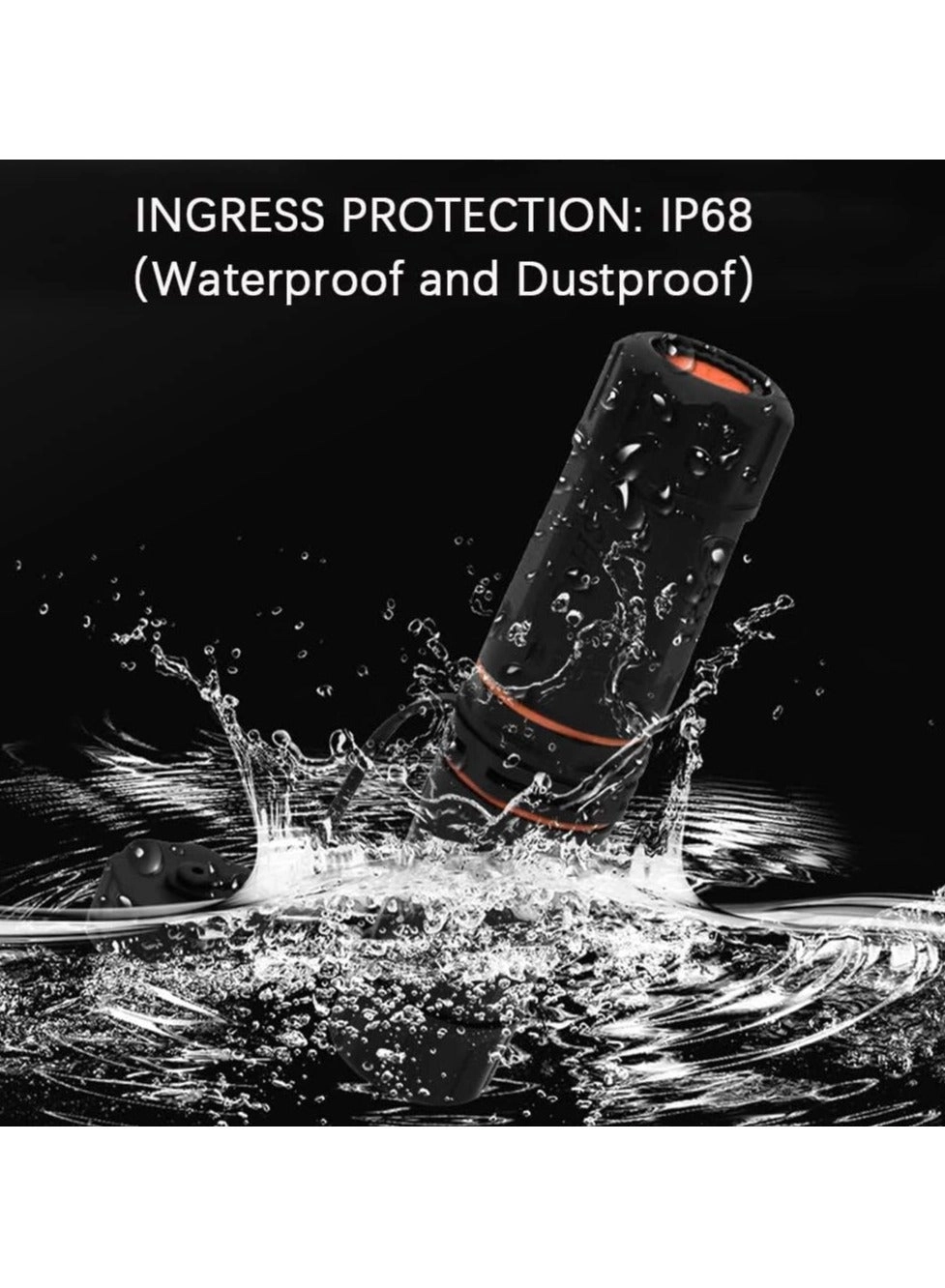 RJ45 CAT6A Waterproof Connector - IP68 8P8C Female to Female
