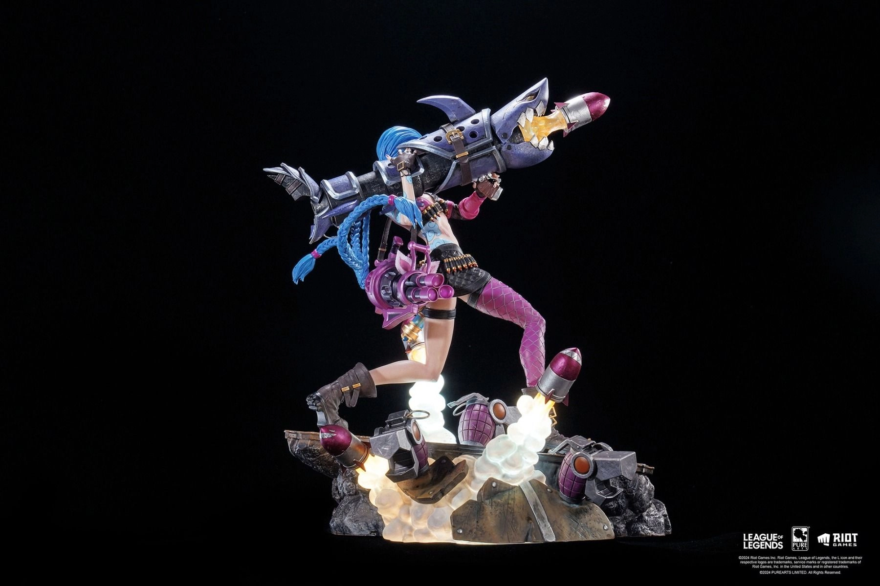 Jinx - League of Legends - 1:6 Scale Statue LED lights