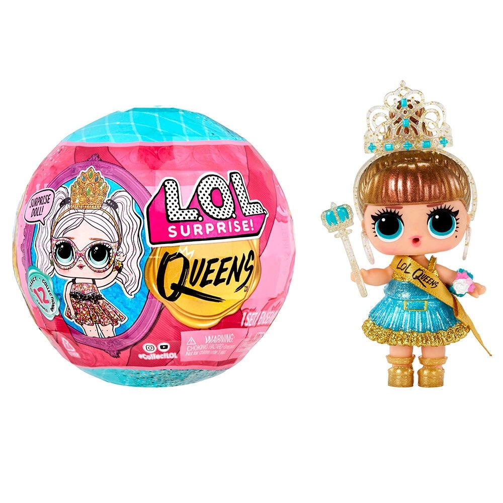 MGA Entertainment Queens - 9 Surprises Throne and Tiara