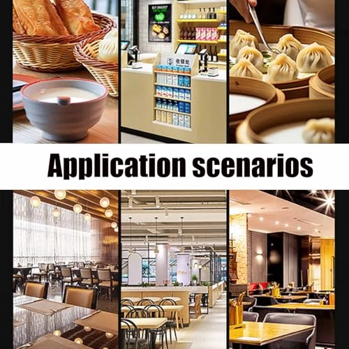 Electric 4000W Restaurant Food Steamer - 4 holes