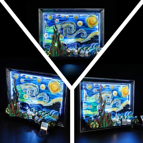 LED Light Kit - Vincent Van Gogh The Starry Night 1 pcs