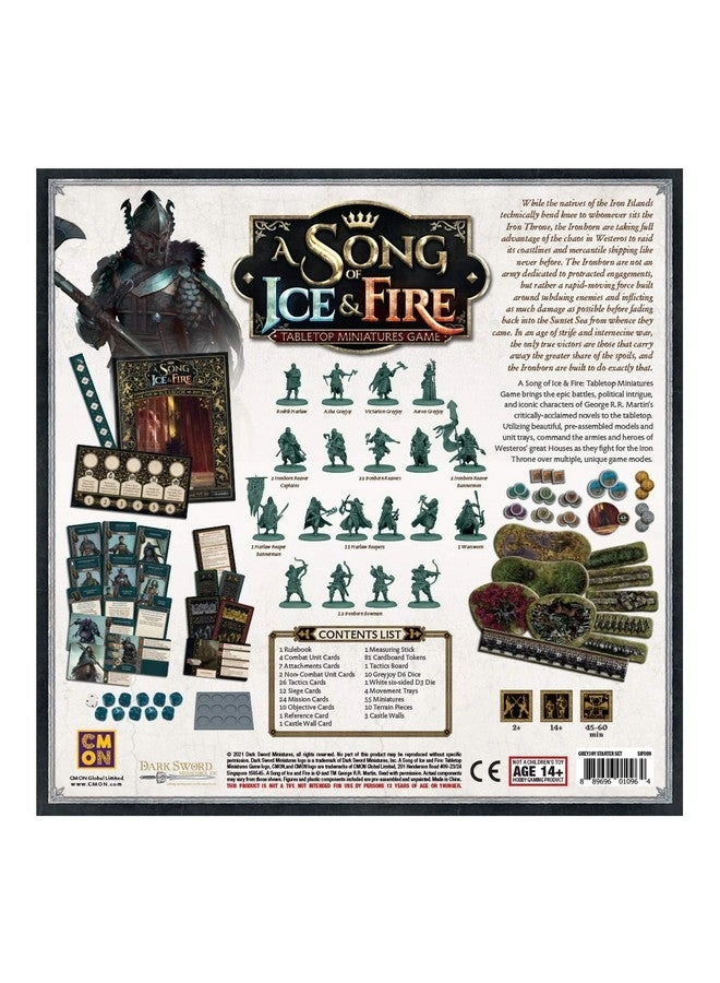 A Song Of Ice And Fire Tabletop Miniatures Game: House Greyjoy Starter Set