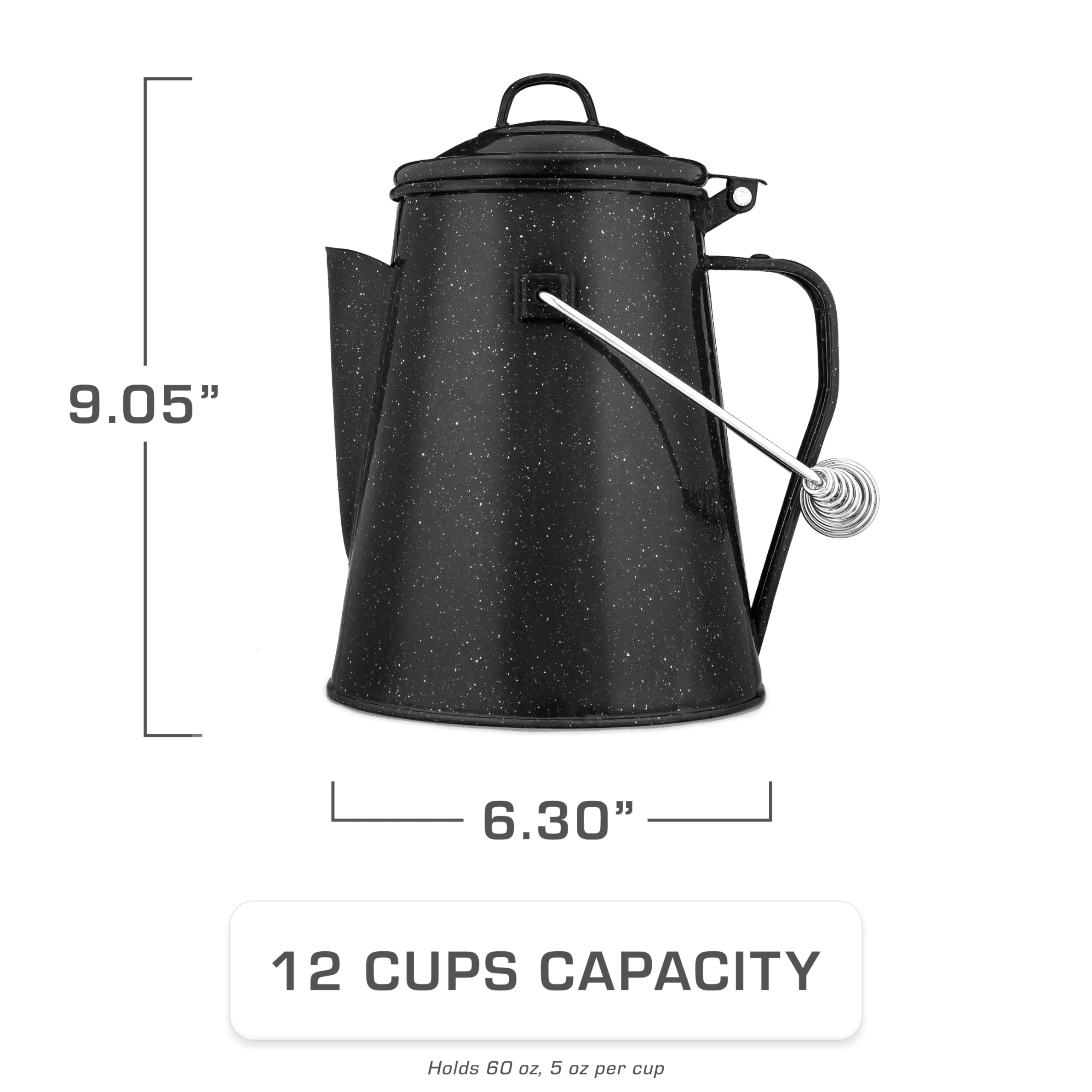 Classic Camping Kettle - 12.0 Count 12 Cups