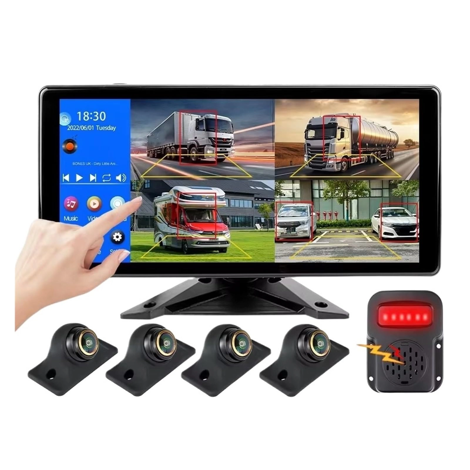Tkxvcejv Rear Camera DVR - 1920x1080P