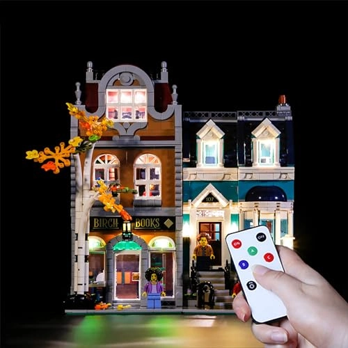 Led Lighting Kit - 10270 Fengqing Bookstore Remote Control