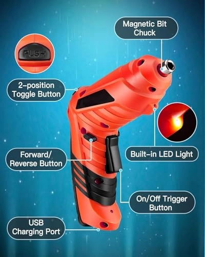 Cordless Screwdriver - 1800mAh