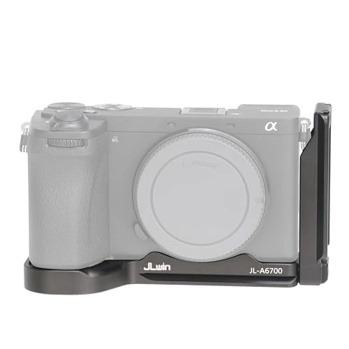 L-Shaped Quick Release Plate - Sony Alpha A6700 Black