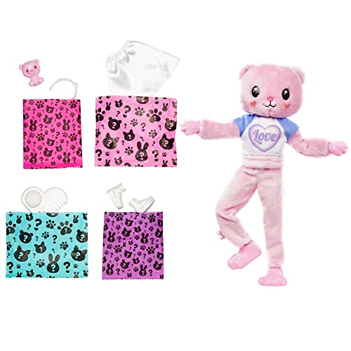 Barbie Cutie Reveal - Cozy Cute Tees Teddy Bear