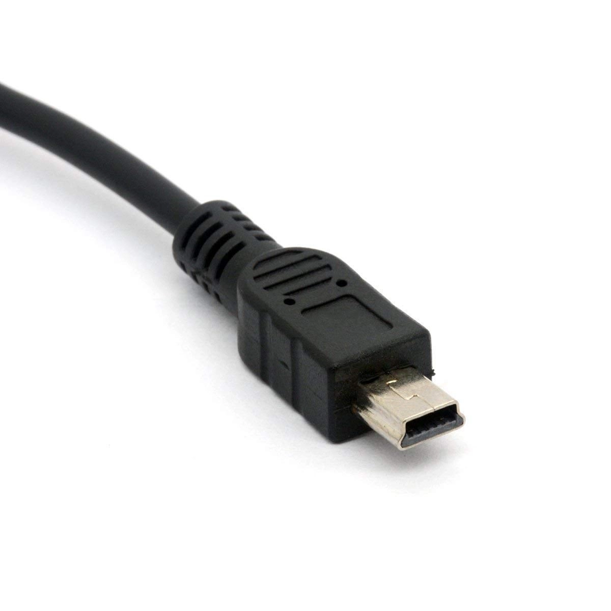 Micro USB to 3.5mm Male to Female Auxiliary Cable - 30cm