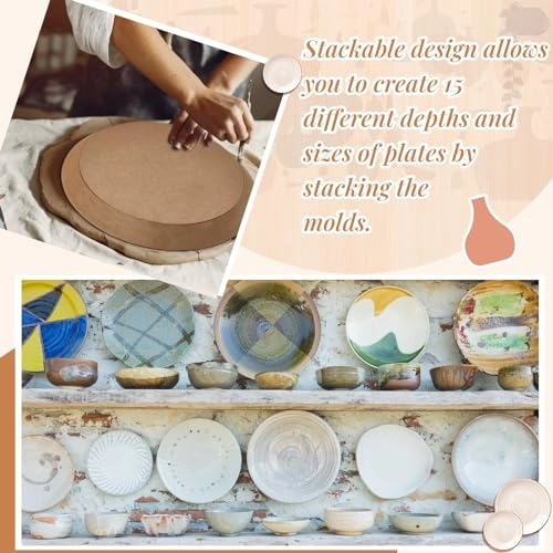 Ceramic Mold - medium density fiberboard 5 pcs.