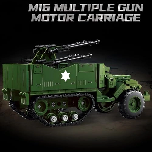 Military Tank Transporter (66080) - M16 WW2