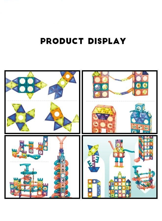 Magnetic Building Blocks - 111pcs
