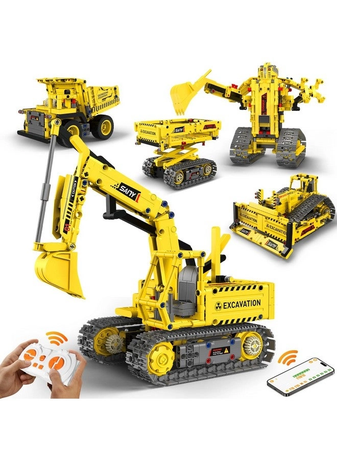 HBUDS Robot Building Kits - 5-in-1 555 pcs