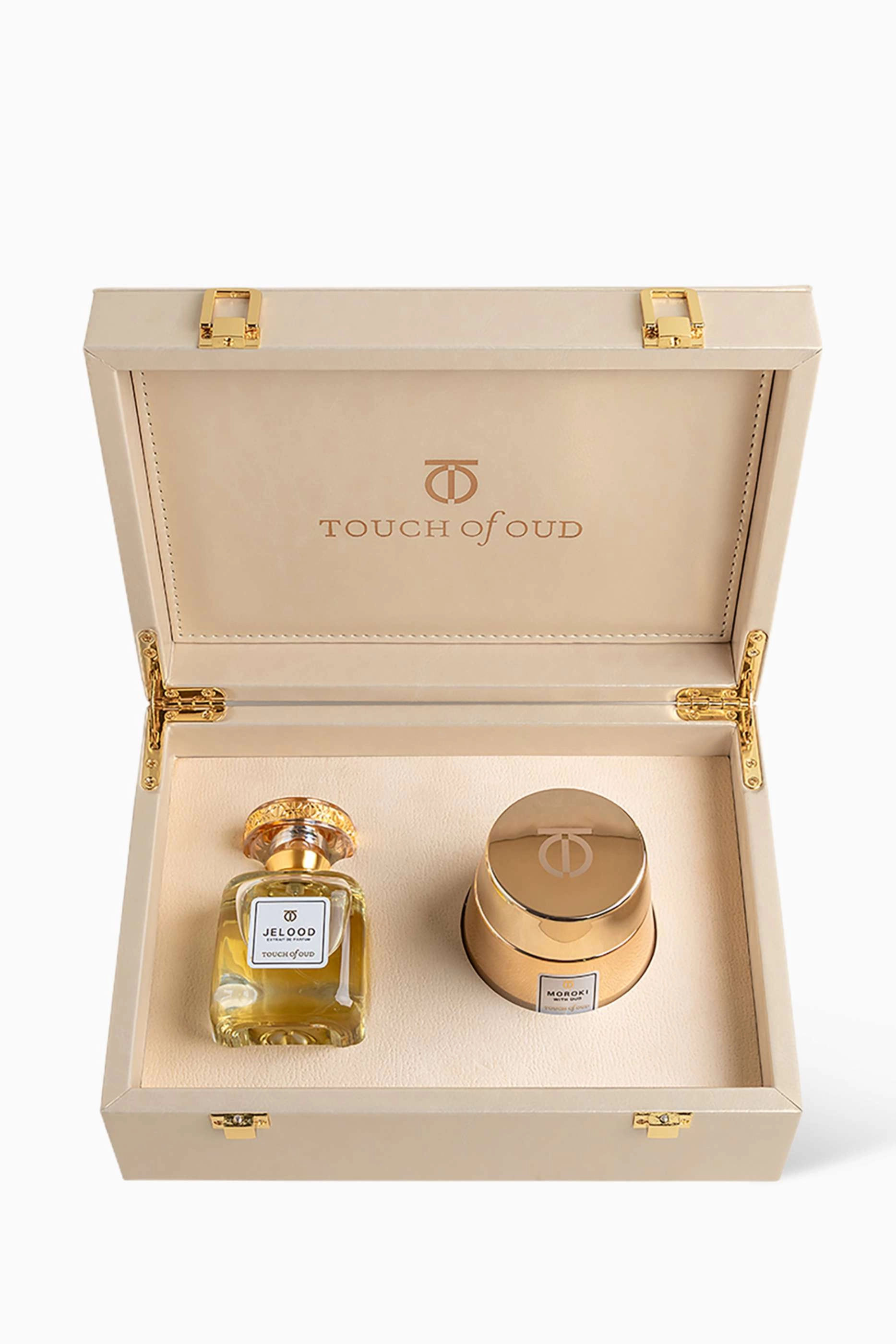 Touch Of Oud Jelood - 80ml + Moroki with Oud - 24g