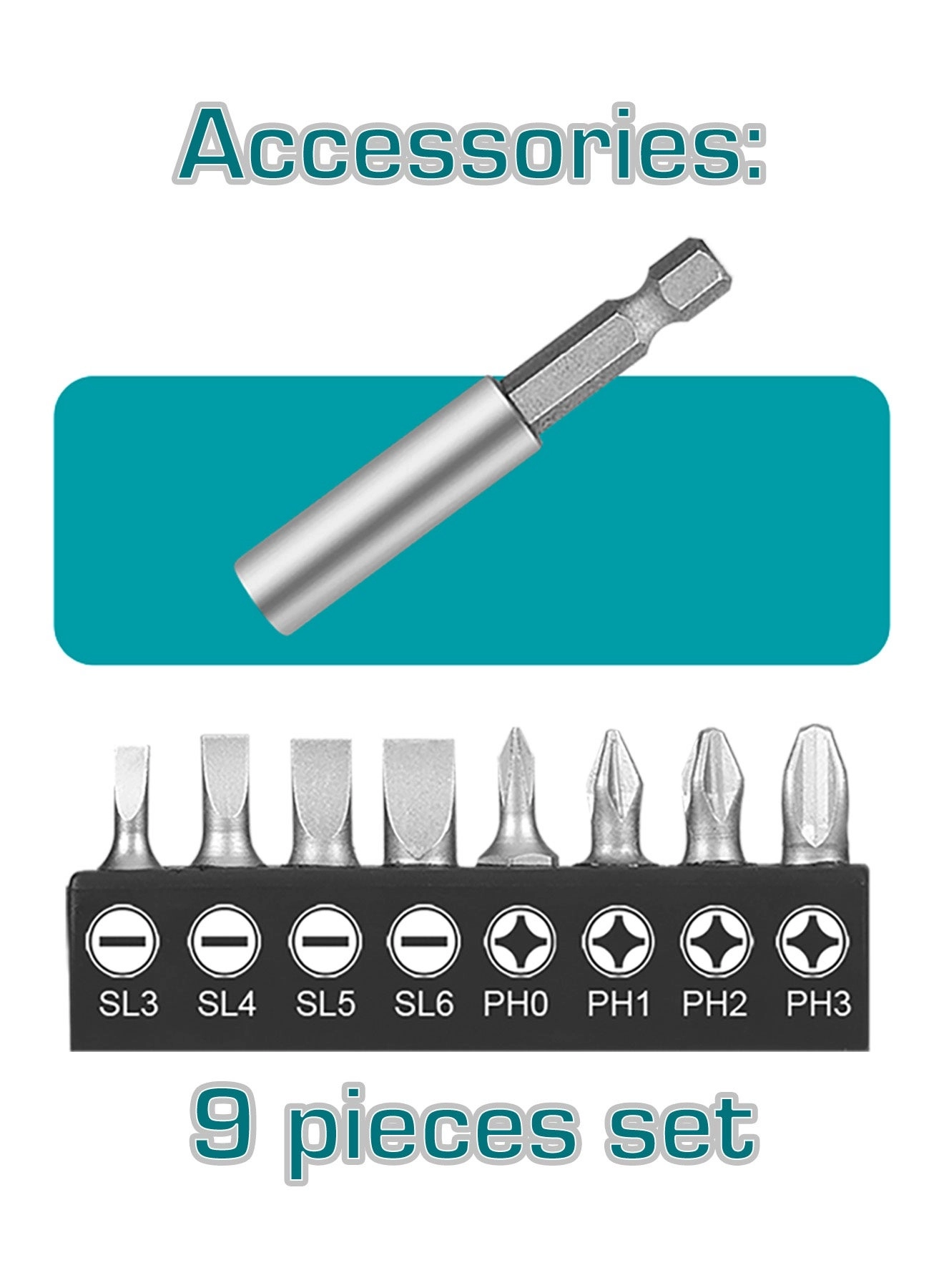 4V Cordless Screwdriver