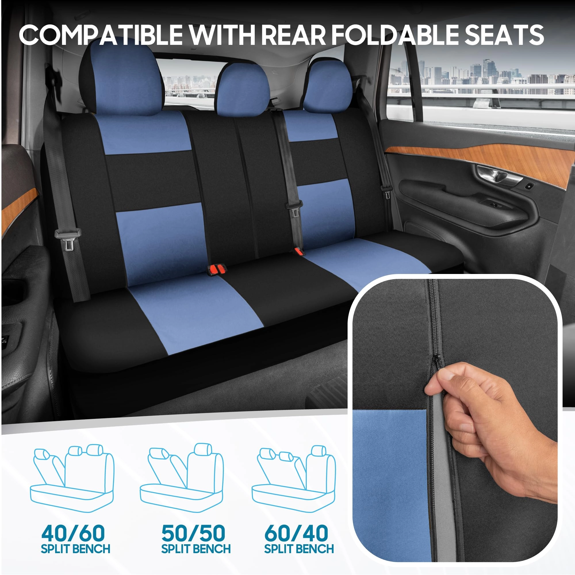 PolyPro Car Seat Covers - Solid Beige Universal Fit