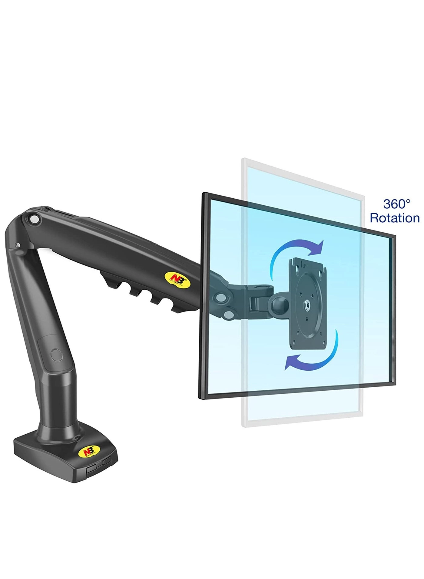 Monitor Desk Mount Stand - 17in-30in