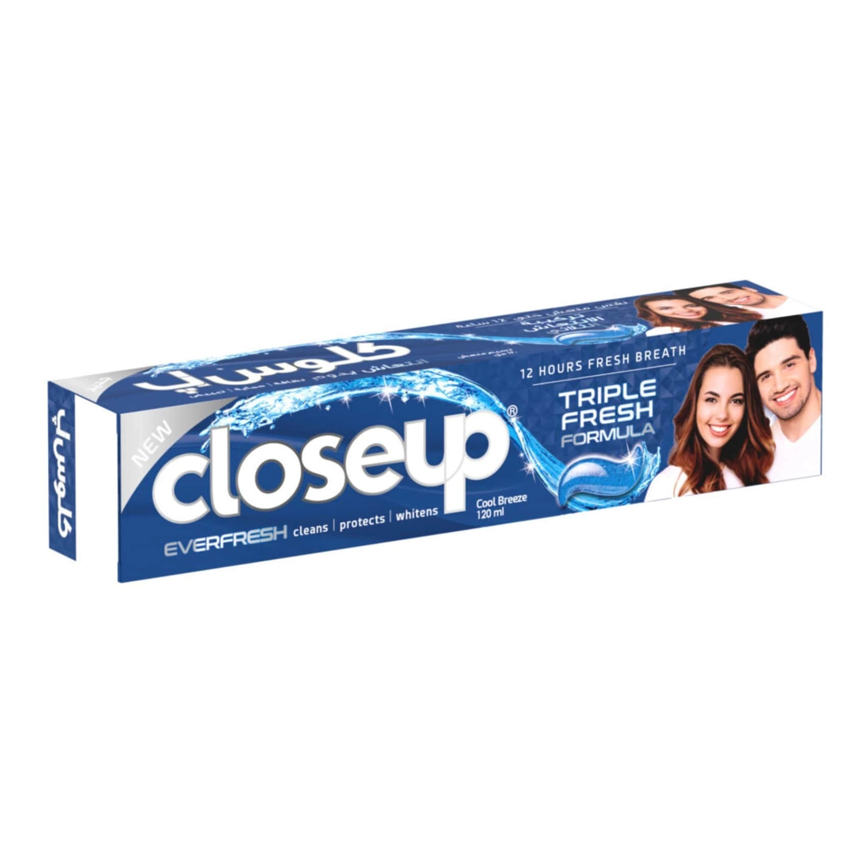 Triple Fresh Gel Active Zinc Toothpaste 120ml