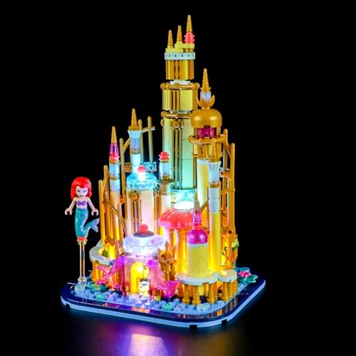 LED Light Set - Plastic Metal Ariel's Mini Castle for LEGO Ariel's Mini Castle 40708