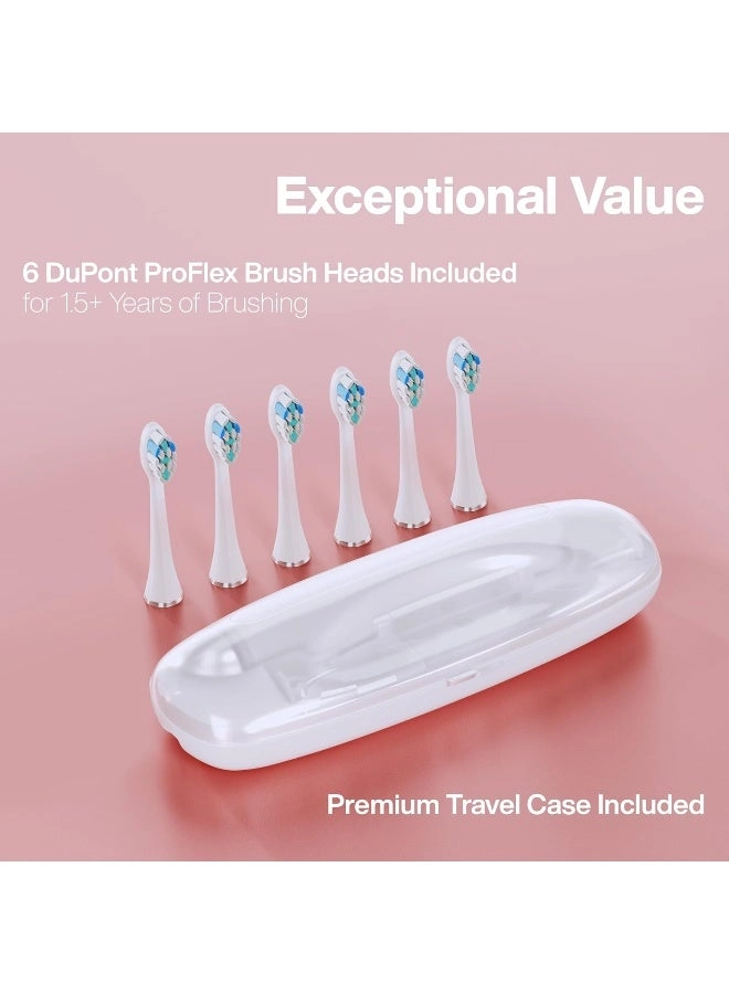 Black Series PRO - UltraWhitening 5 Modes 6 ProFlex Brush Heads