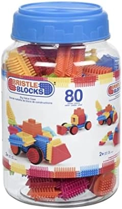 Battat Bristle Blocks - 80pcs