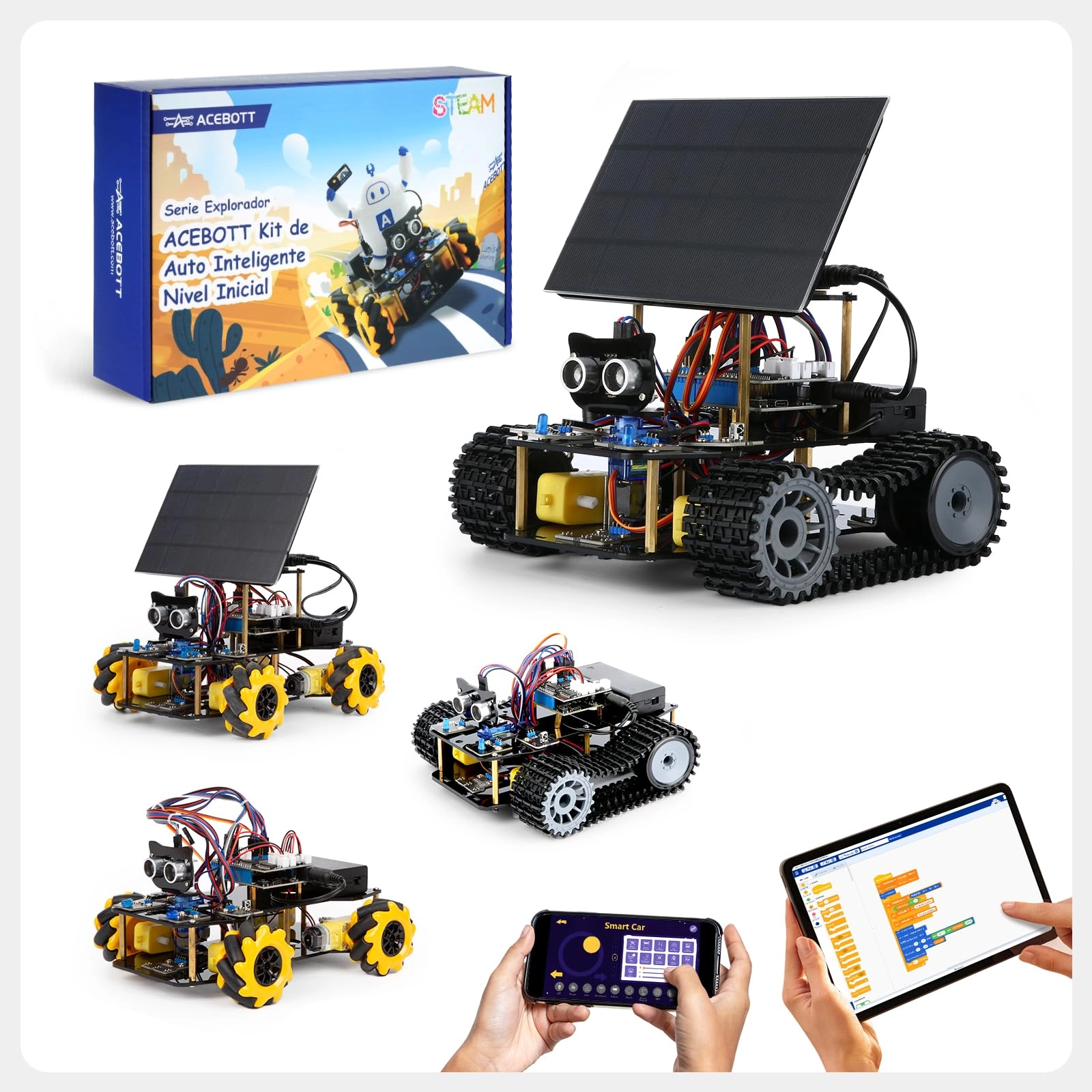 ACEBOTT Co., Ltd. 4 in 1 Smart Robot Arm Coding - 12 years+