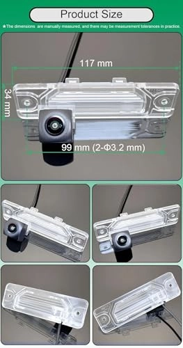 Rear View Camera - Night vision Wire AHD 720P