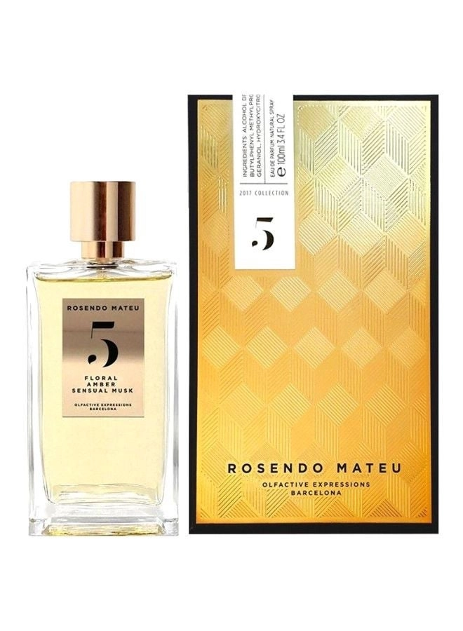 5 Floral Amber Sensual Musk Eau de Parfum 100 ml